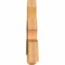 Ekena Millwork Davenport Rough Sawn Timber Gable Bracket, Western Red Cedar, 48"W x 26"H x 4"D x 6"F, 13/12 Pitch GBW048X26X0406DAV00RWR - alternate 2
